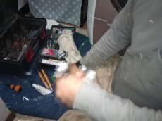 宅配ボックス取り付けます。サイズ・カラーもいろいろあります。