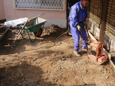 　肌触りのいい畳。夏でもべとつかず、さらりとした足ざわり、汚れにくい素材のものもあります