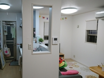 思った以上に大きい開口が取れて良かったです。